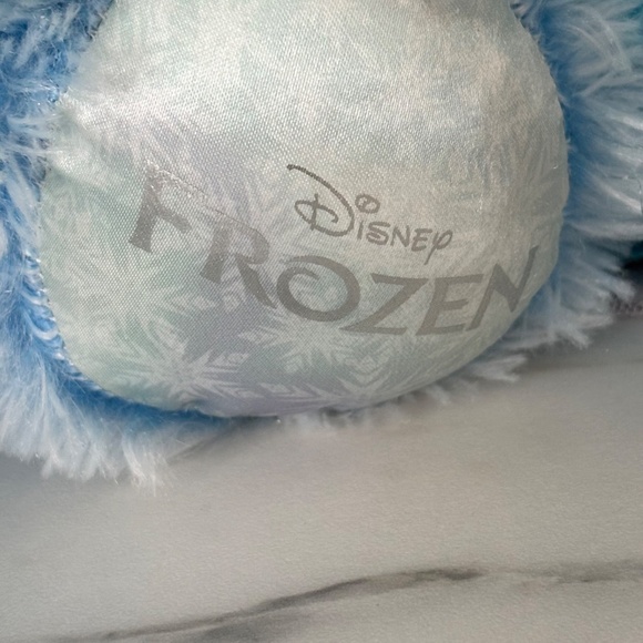 Build A Bear BAB DISNEY Frozen ELSA Blue Teddy Bear Dress Plush Stuffed SINGS! - Picture 11 of 14